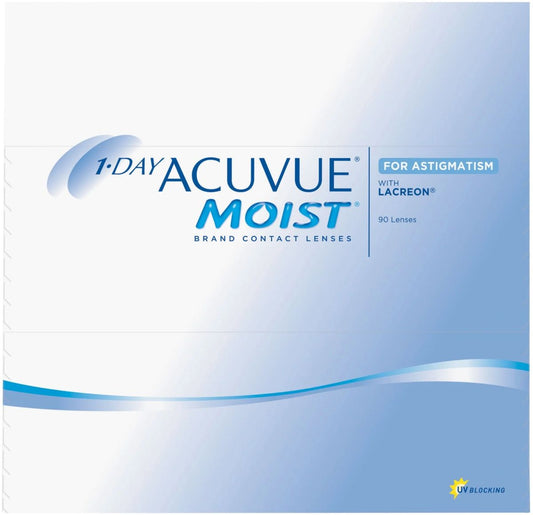 1 Day Acuvue Moist for Astigmatism (90 pack)