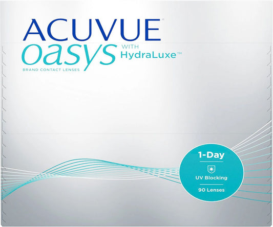 Acuvue Oasys 1-Day Hydraluxe (90 pack)