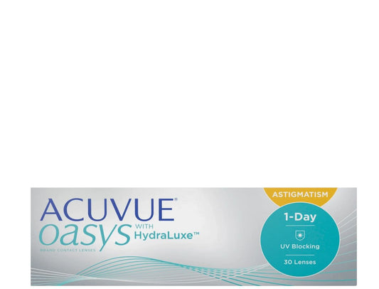 Acuvue Oasys 1-Day HydraLuxe for Astigmatism (30 pack)